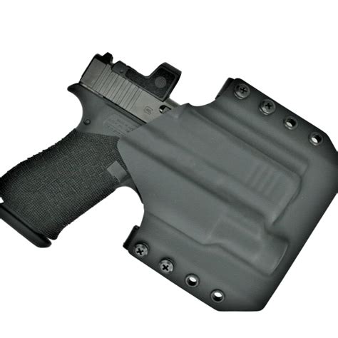 OWB Light Bearing Holster - Glock 43X MOS with TLR-7 SUB - Code 4 Defense