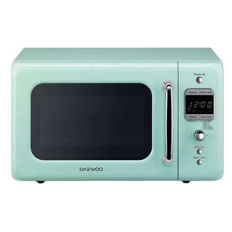 Daewoo Retro 18'' 0.7 cu. ft. Countertop Microwave & Reviews | Wayfair | Aqua, Kitchenaid, Sky