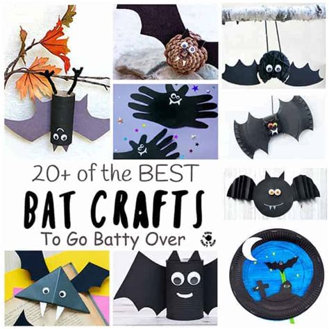 25+ Of The Best Bat Crafts To Go Batty Over! - Kids Craft Room