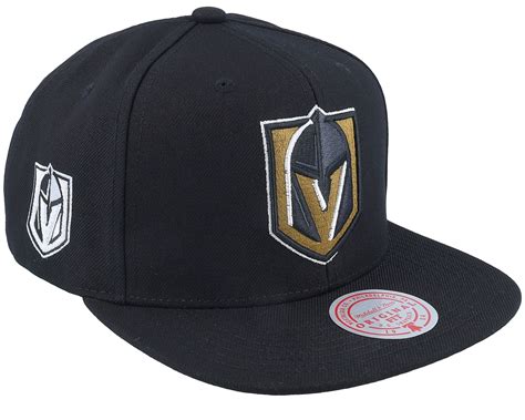 Vegas Golden Knights Alternate Flip Black Snapback - Mitchell & Ness ...