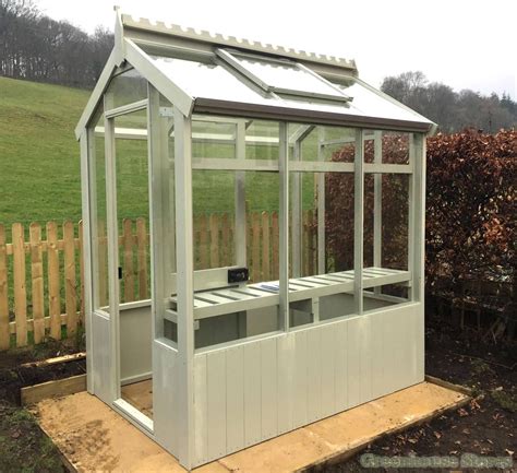 Cotswold Small 4x4 Wooden Greenhouse | Free UK Delivery | Wooden greenhouses, Modern greenhouses ...