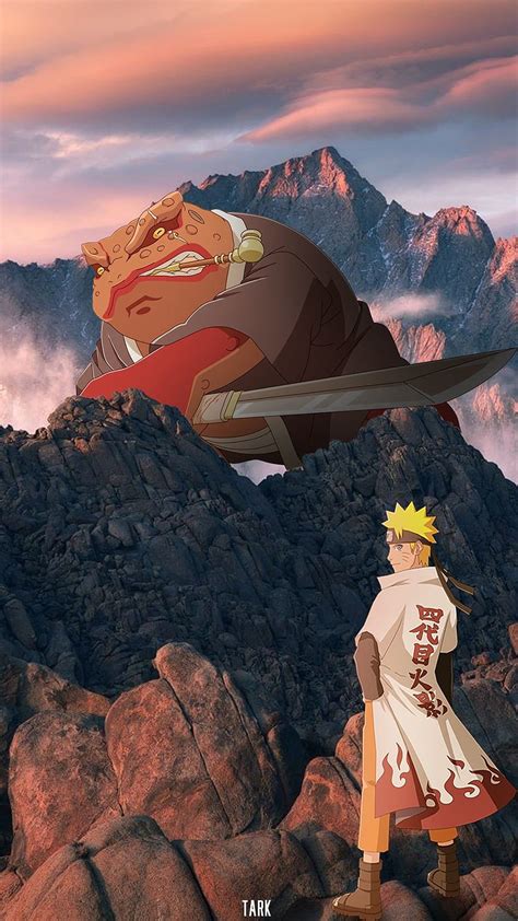 Naruto and Gamabunta, naruto gamabunta HD phone wallpaper | Pxfuel