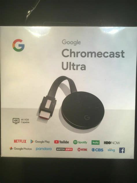 Google Chromecast Ultra 4K (Black) Vietnam - DroidShop.VN