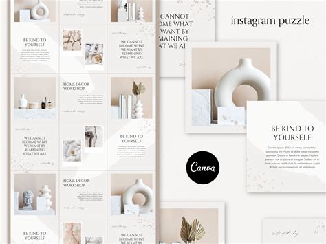 Paper & Party Supplies Design & Templates Minimalist Instagram Post Templates Canva Quote ...