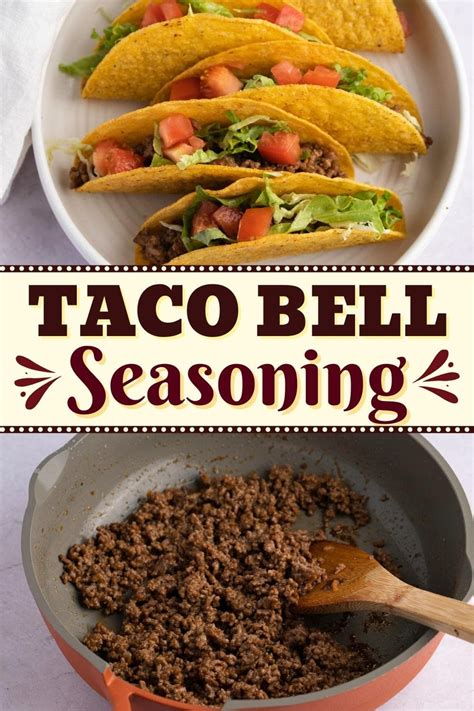 Taco Bell Seasoning - Insanely Good