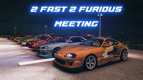 2 Fast 2 Furious Meeting | All Cars | Assetto Corsa | - YouTube