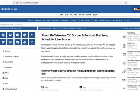 Buffstreams NFL, NBA, MLB, UFC, MMA Streams | Buffstream.io