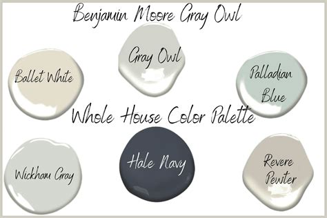 Benjamin Moore Gray Owl Paint Color - Lantern Lane Designs