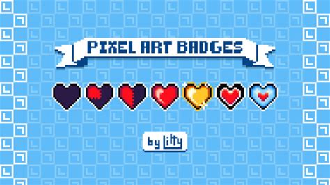 Create awesome pixel art twitch sub badges or bit badges by Imnotlilty ...