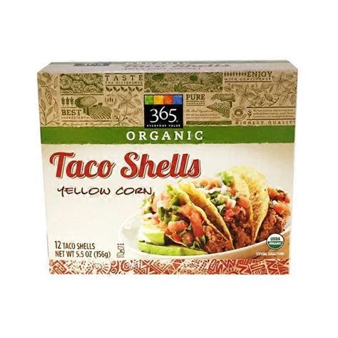 365 Organic Yellow Corn Taco Shells (5.5 oz) - Instacart