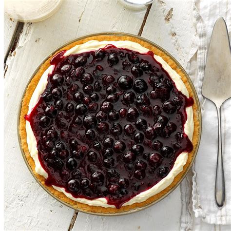 Cheese Huckleberry Pie Recipe | Taste of Home