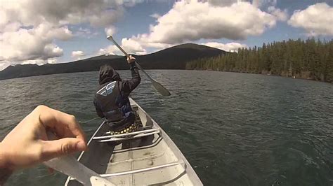 Odell Lake, Oregon - Canoe Boating In The Lake! - YouTube