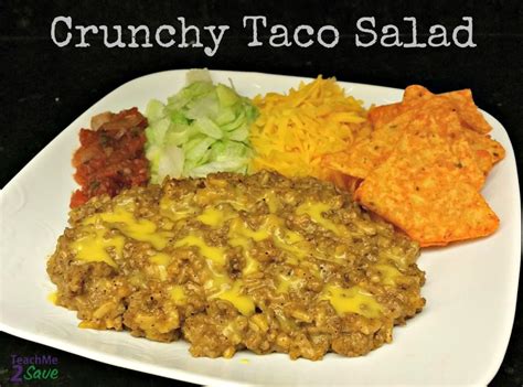 Simplify Summer Meals with a Crunchy Taco Salad - Funtastic Life