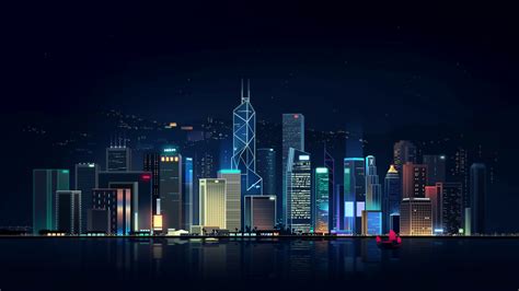 Cartoon City Night Wallpapers - Top Free Cartoon City Night Backgrounds ...