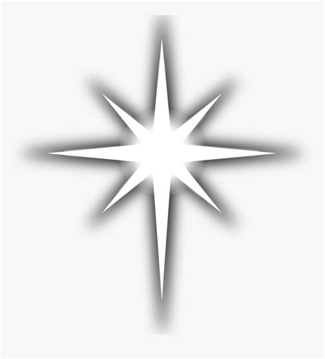 Svg Star Nativity - Clipart Star Of Bethlehem, HD Png Download - kindpng