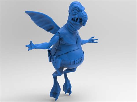 Watto from Star Wars sculpt 3D model | CGTrader