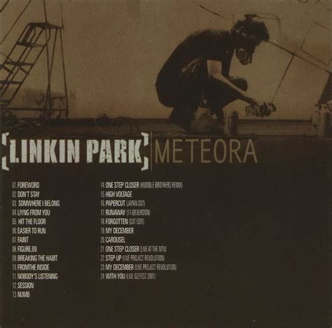 Linkin Park – Meteora (2003, CD) - Discogs