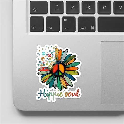 Hippie soul Idea Bumper Sticker Party & Gifting Best Friend | Etsy