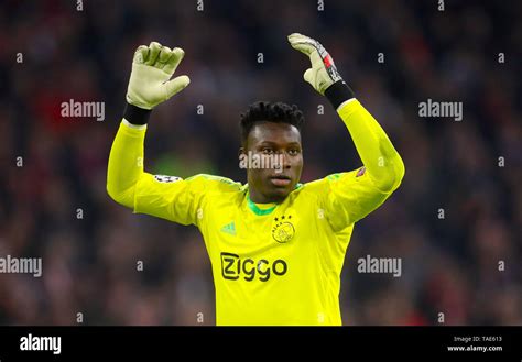 Ajax goalkeeper Andre Onana Stock Photo - Alamy