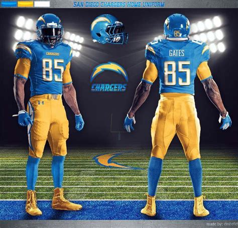 San Diego Chargers | Nfl uniforms, Nfl outfits, Cool football helmets