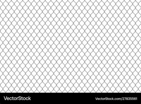 Wire fence pattern seamless steel texture Vector Image