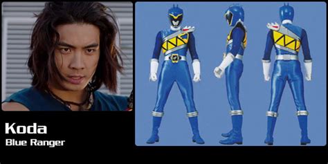 Koda, Dino Charge Blue Ranger - Power Rangers Dino Charge