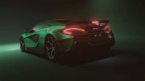 McLaren 600LT - CGI specs and colors on Behance