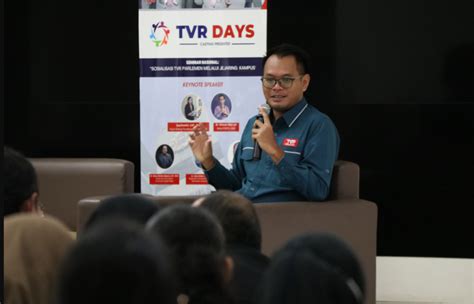 TVR Days Goes to UGM: Campus Talent Network to Attract Young People to ...