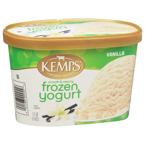 Kemps Smooth & Creamy Frozen Yogurt - Vanilla - Shop Frozen yogurt at H-E-B