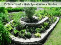 15 Benefits of a Herb Spiral in Your Garden - The Micro Gardener