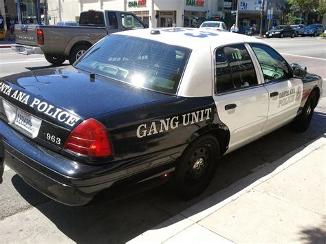 Santa Ana PD Gang Unit - Back of Unit - a photo on Flickriver