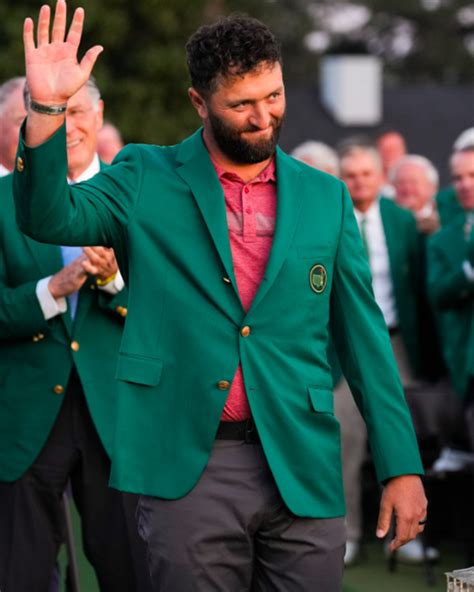 Jon Rahm Masters Green Jacket