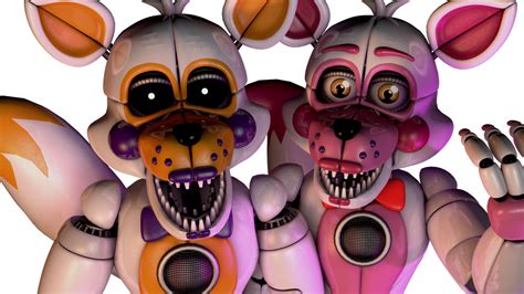 Lolbit And Funtime Foxy