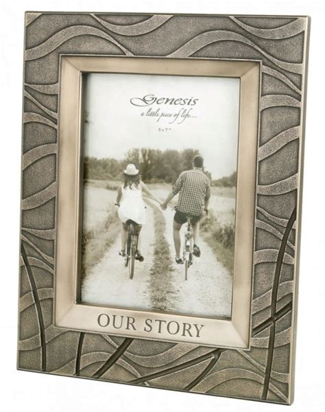 Our Story Frame Bronze (Photo size 7 x 5 inches) | Bronze Gifts