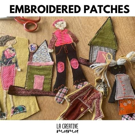 How to make Embroidered Patches: The Ultimate Guide - La creative mama