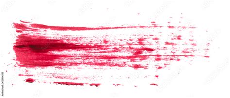 Blood Splatter Smear Stain Overlay Isolated on White Background Stock ...