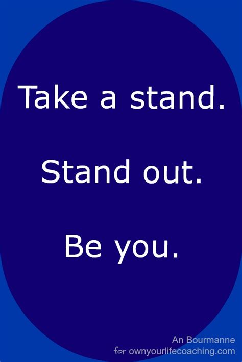 Quotes About Taking A Stand. QuotesGram