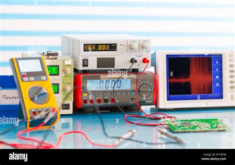 electronic measuring instruments Stock Photo - Alamy