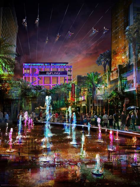 Get ready for a 35 mph zip-line ride above Linq Promenade in Las Vegas - Los Angeles Times