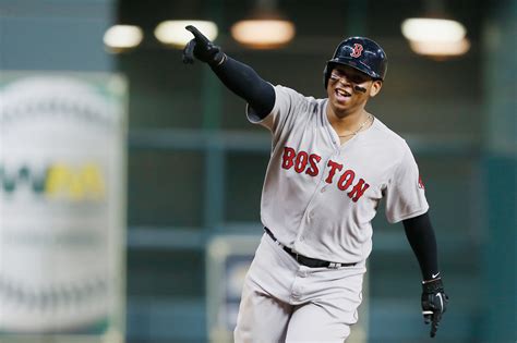 Red Sox third baseman Rafael Devers is on fire since All-Star snub