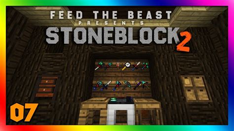 Stoneblock 2 Modpack - Tinkers Tools!! Episode 7 [Modded Minecraft 1.12.2] - YouTube