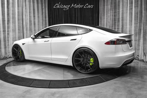 Used 2021 Tesla Model S Plaid! LOW Miles! VOSSEN Wheels! FULL Front ...