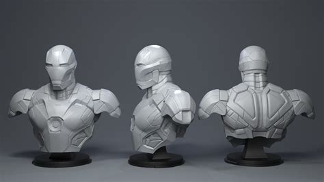 Iron Man 3D model 3D printable | CGTrader