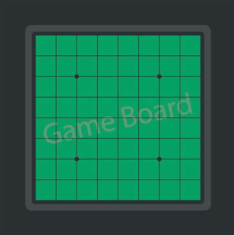 Printable Othello Game Board DIGITAL ART for Game Room, Playroom, Game ...