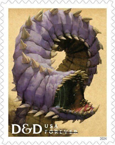 US Postal Service Celebrates Dungeons & Dragons With New Stamps