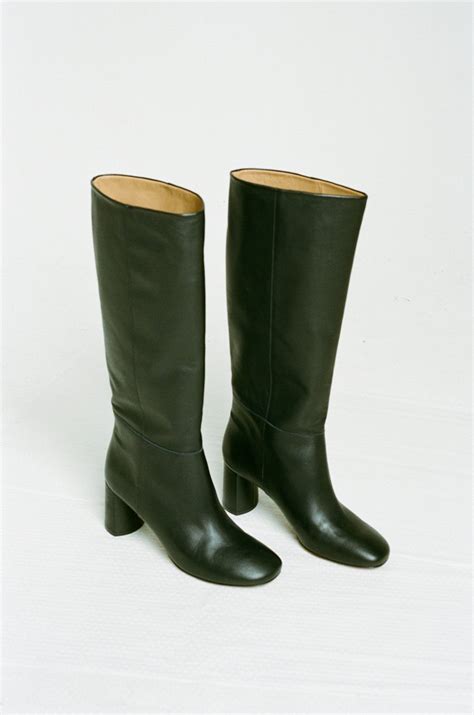 LOQ Donna Knee High Boots Black — JOAN