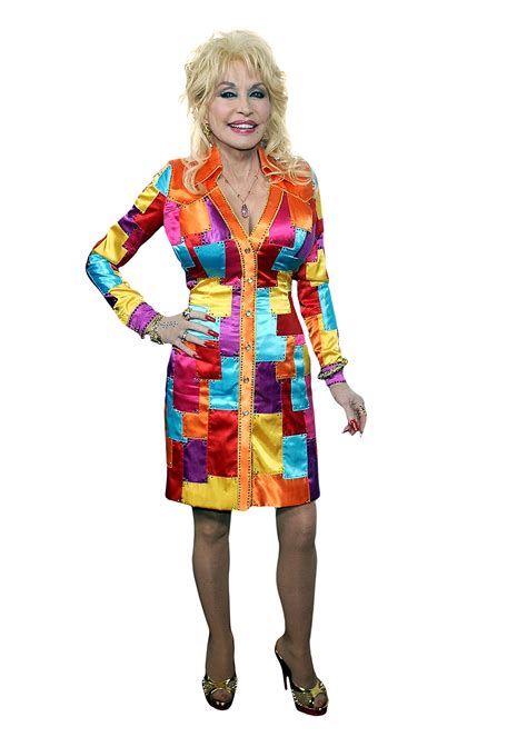 Buy Dolly Parton 5'-3" Country Music Star Dress Coat of Many Colors ...