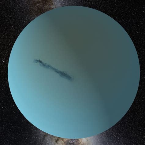 3d model of uranus planet