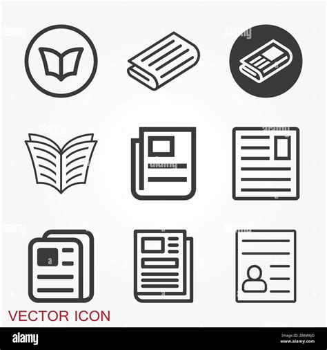 Newspaper icon vector. Symbol of news. Flat design Stock Vector Image ...