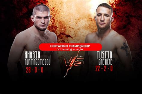 Khabib vs Gaethje UFC 254 preview and prediction, Score Update - Sportszion